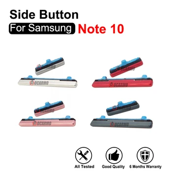 Страничен бутон за Samsung GALAXY Забележка 10 Включване на захранването Бутони за клавиши за изключване на звука Ремонт на резервни части